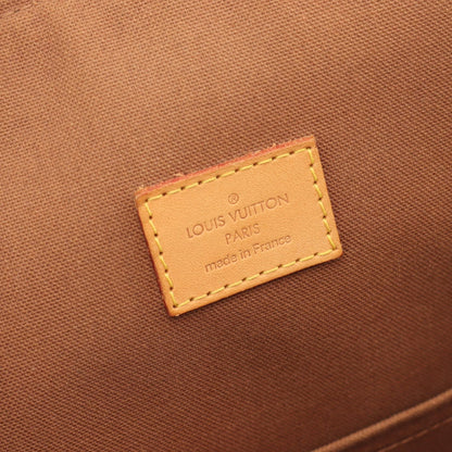 Louis Vuitton Lockit Horizontal Tote Bag M 40104 Monogram Canvas Brown Lv