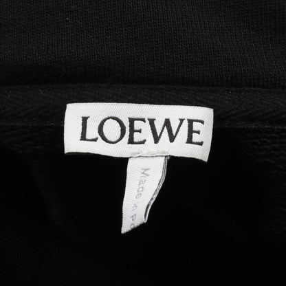 Loewe Anagram Cropped Hoodie Xs S 359y 22x 18 Cotton Black