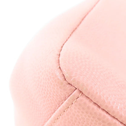 Chanel Pink Caviar Quilted Small Business Affinity Flap