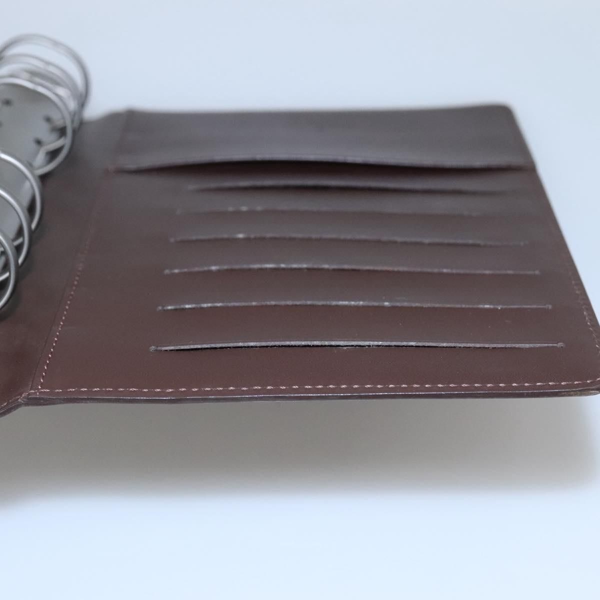 Louis Vuitton Epi Agenda Mm Day Planner Cover Mocha R 2004d Lv Auth