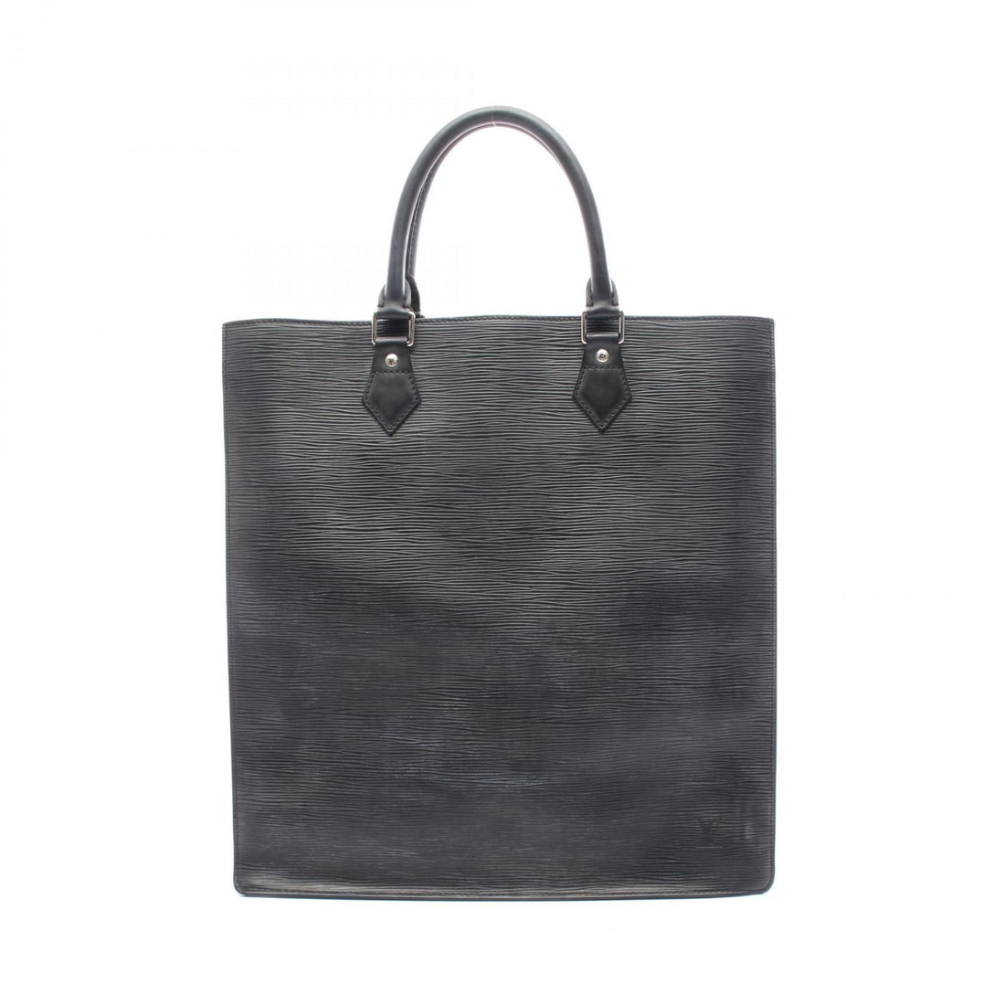Louis Vuitton Sac Plat Black Tote Bag M 59242
