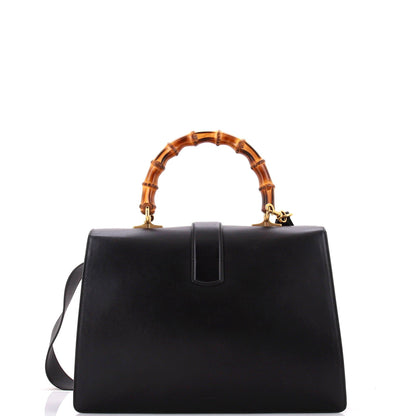 Gucci Dionysus Bamboo Top Handle Bag Colorblock Leather Large