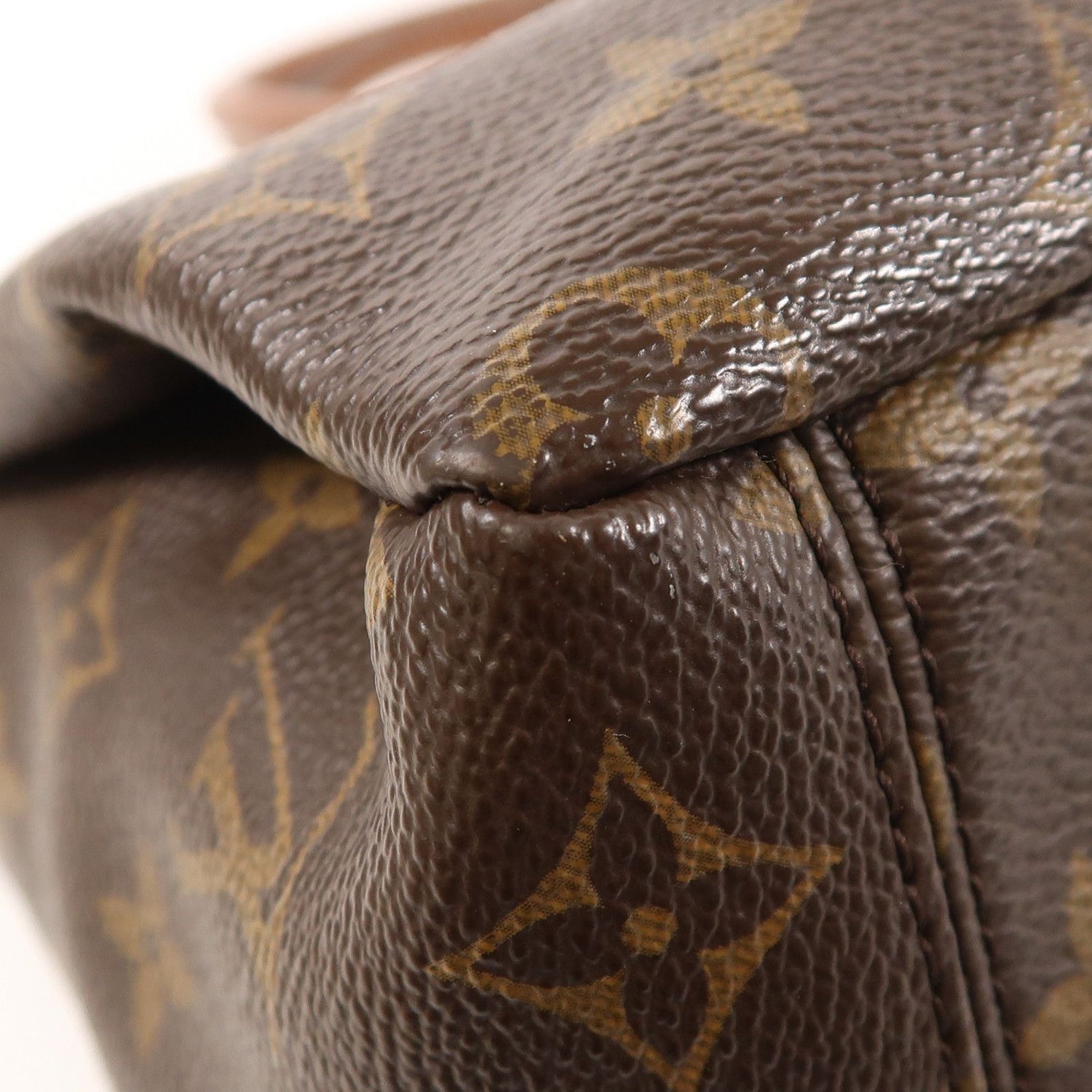 Louis Vuitton Monogram Pallas Hand-milled Shoulder And Back Bags Brown Noir 2way Shoulder Bag M 41064