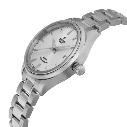 Tudor Style 34mm Stainless Steel Silver Dial Ladies Automatic Watch 12300-0001