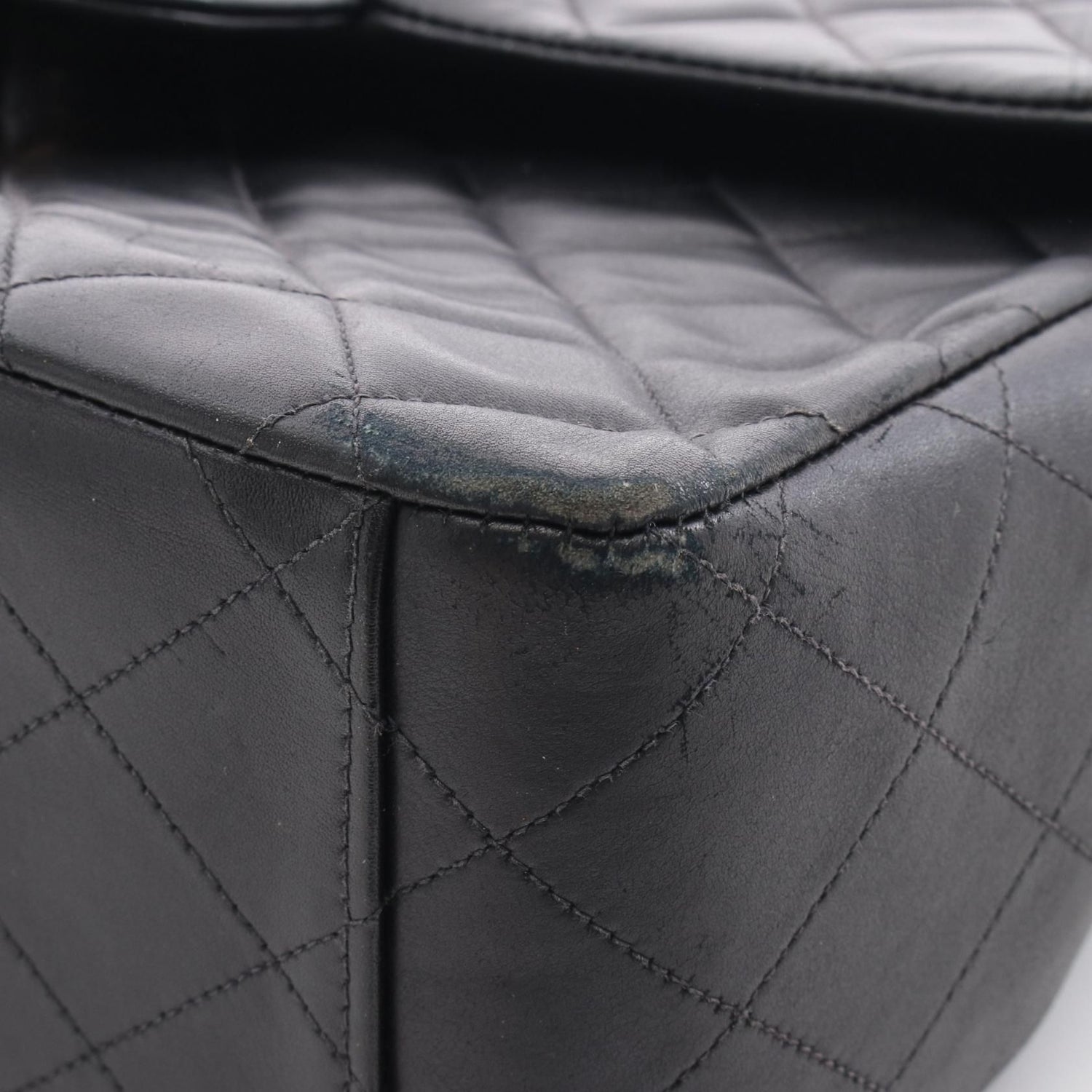 Chanel Maxi XL Turnlock Half Flap, Lambskin Quilted