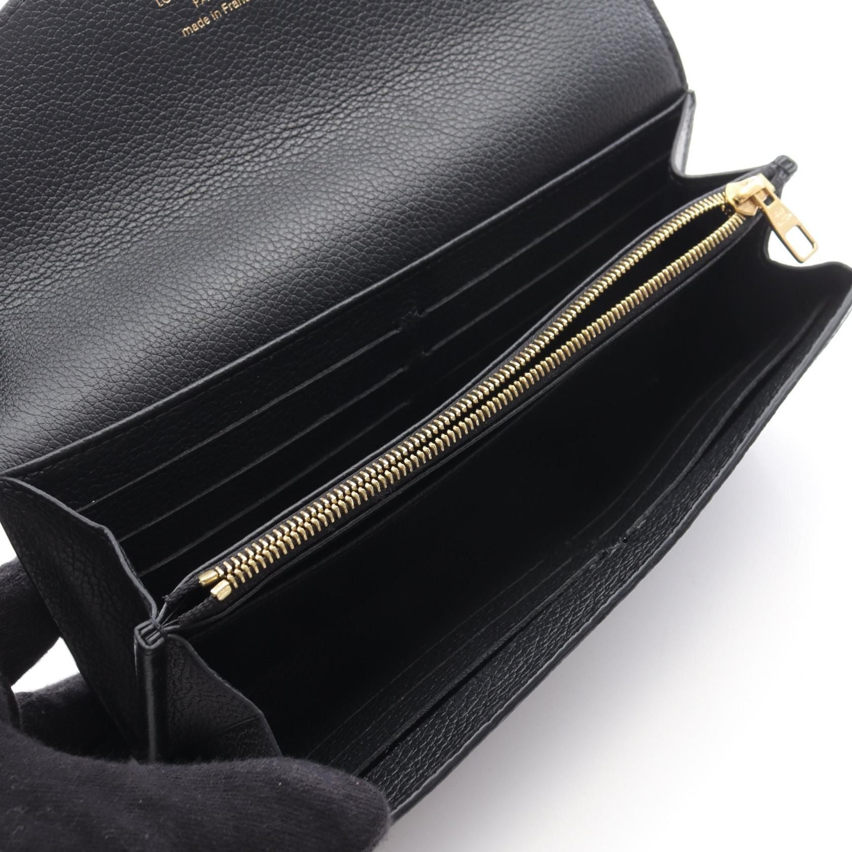 Louis Vuitton Portefeuille Sarah Black Bifoldpurse M 82257