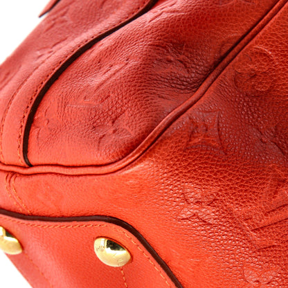 Louis Vuitton Speedy Bandouliere Bag Monogram Empreinte Leather 25