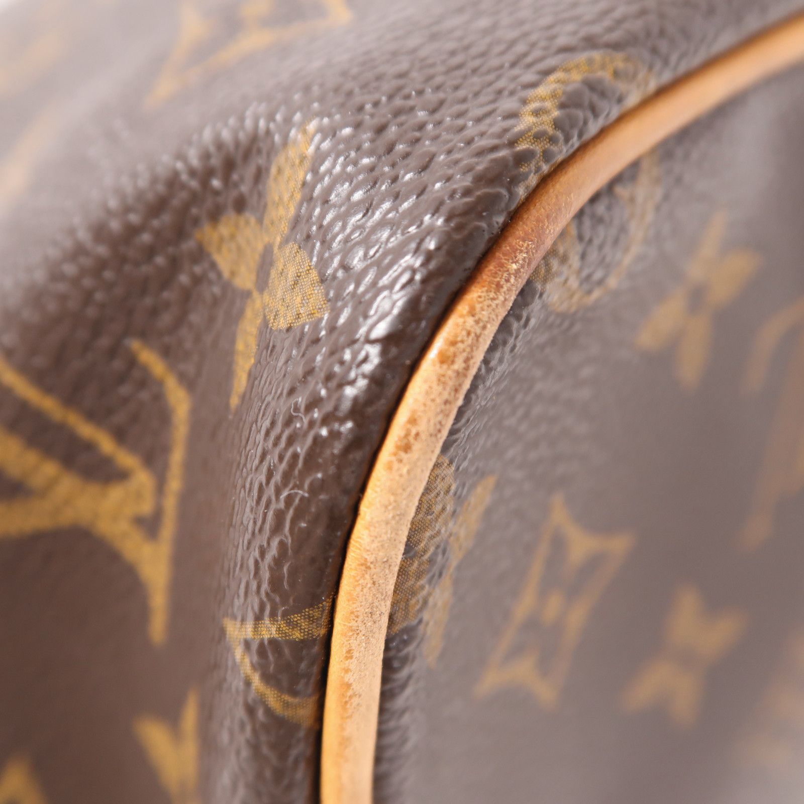 Louis Vuitton Monogram Palermo Pm Gold Hand-handed Bag For Shoulders And Backs Brown 2way Shoulder Bag M 40145