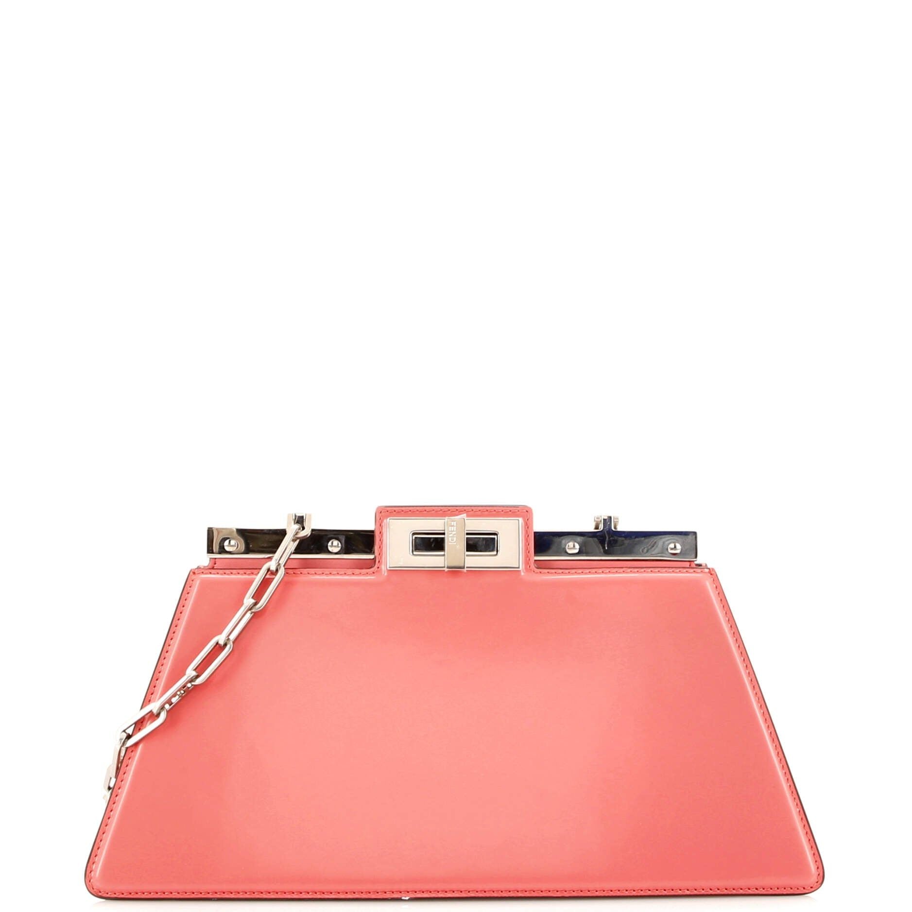Fendi Peekaboo Cut Bag Leather Medium