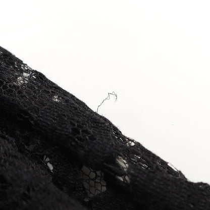 Chanel Black White Coco Mark Knit Cotton Rayon P 55998v 42320