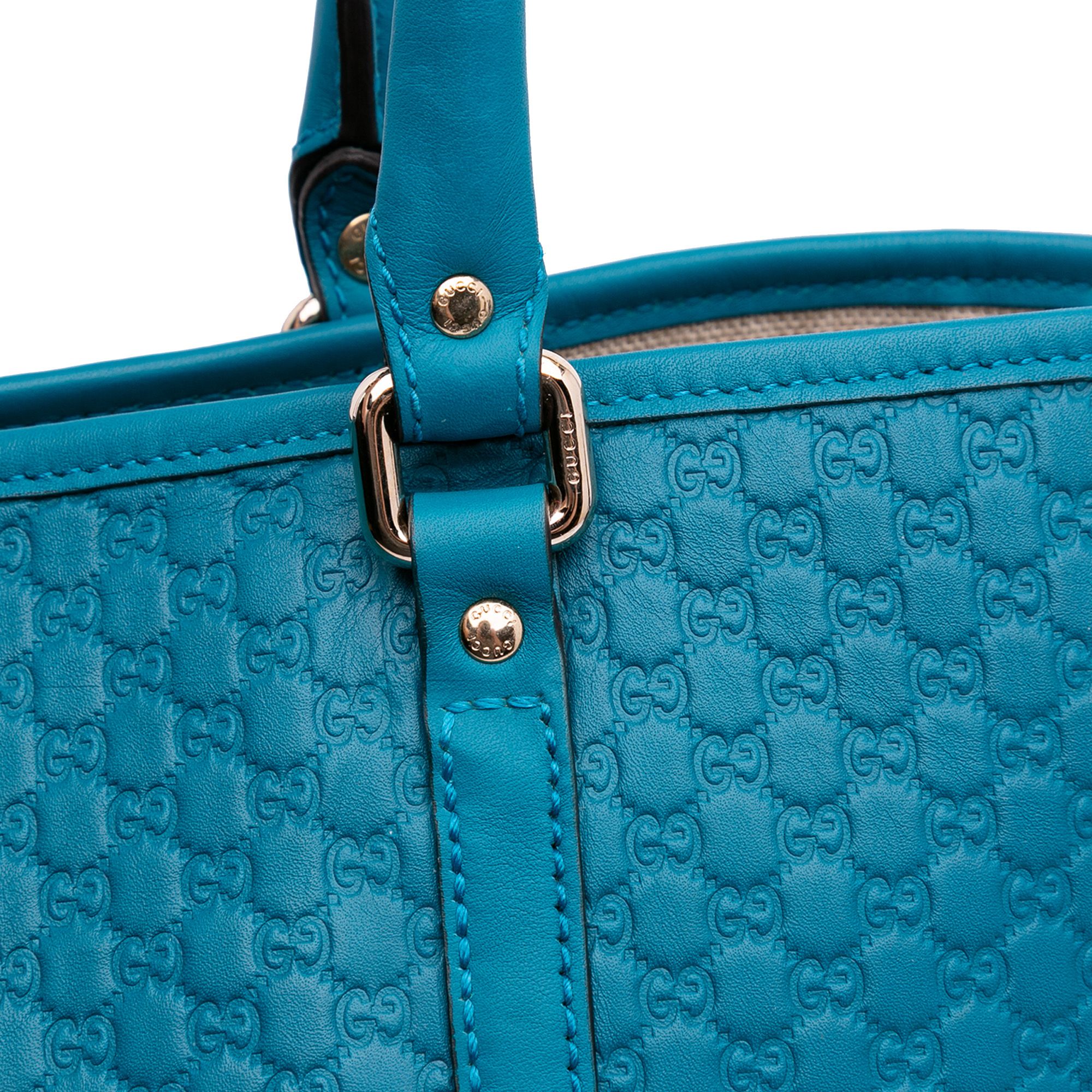 Gucci Microguccissima Joy Tote Blue
