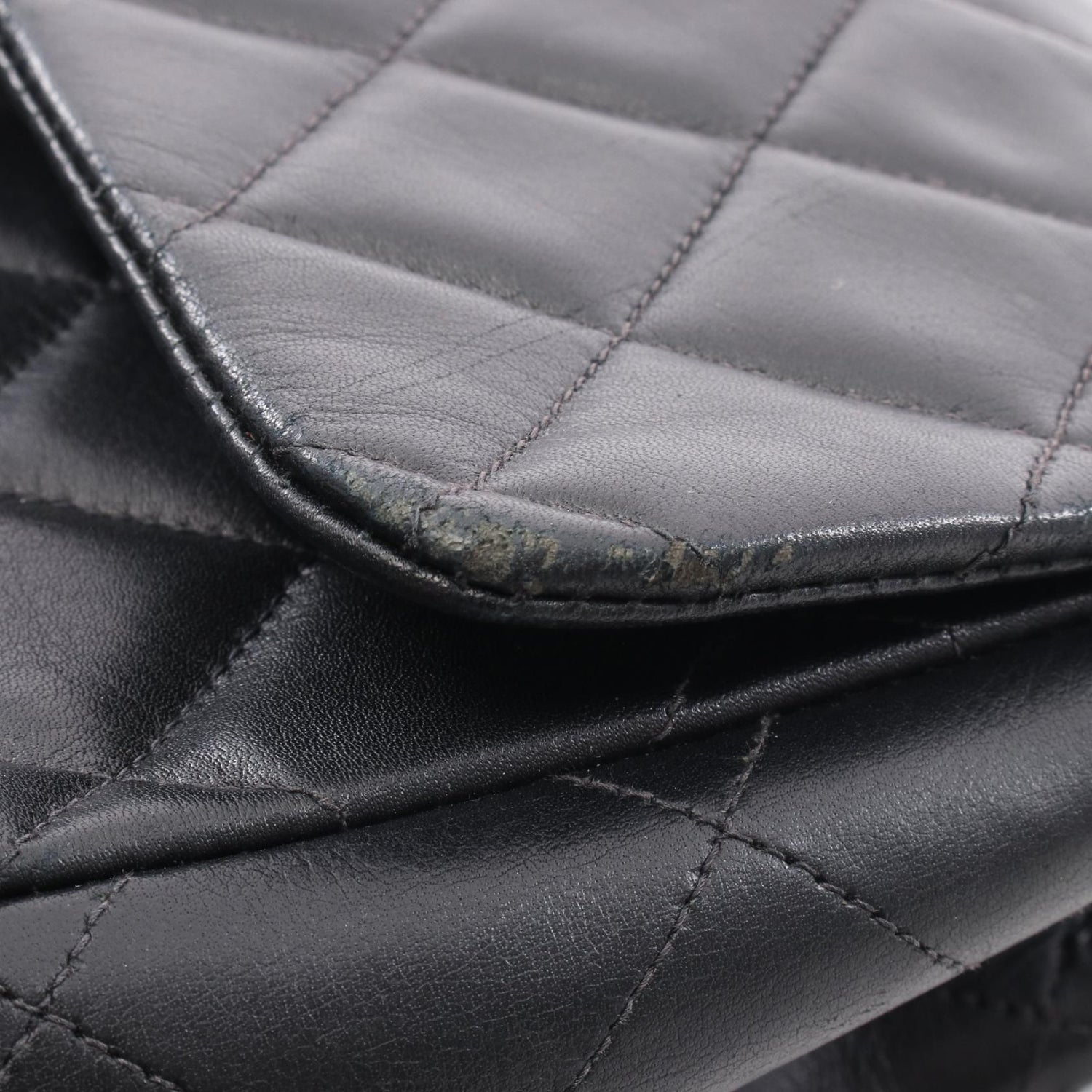 Chanel Maxi XL Turnlock Half Flap, Lambskin Quilted