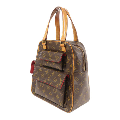 Louis Vuitton Monogram Excentri-cite Kinsaku Hand-turned Bag Palm Color Brown Handbag M 51161