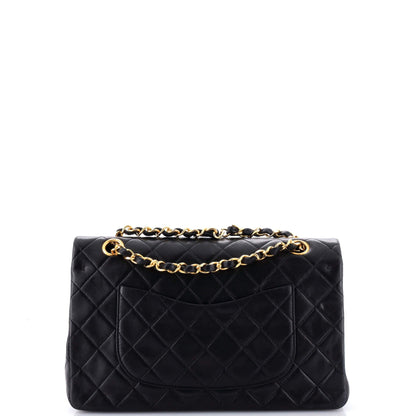 Chanel Vintage Classic Double Flap Bag Quilted Lambskin Medium