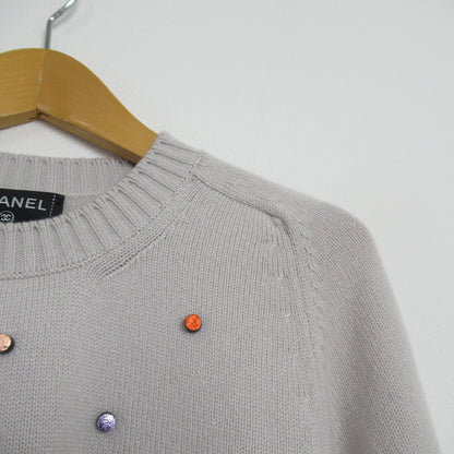 Chanel Knitwear Sweater P 50459k 06396 Cashmere Gurege  