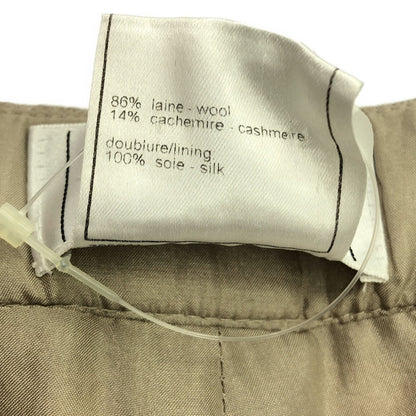 Chanel Beige Pants Wool P 22290v 13192