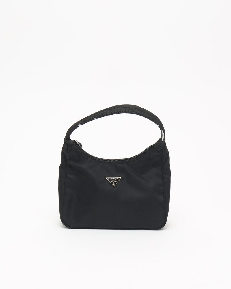 Prada Tessuto Mini Hobo Bag