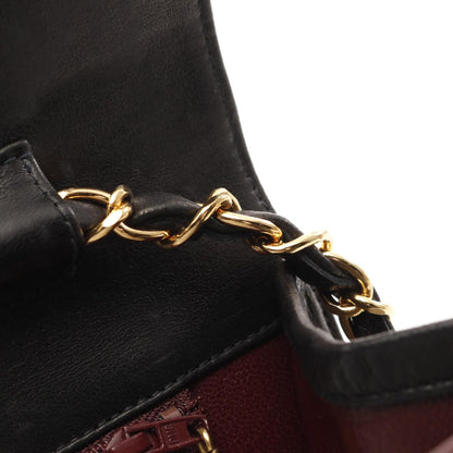 Chanel Matelasse Single Flap Chain Shoulder Bag Lambskin Black Ghw