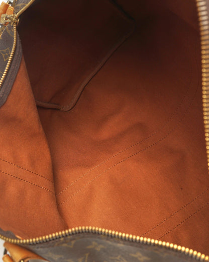 Louis Vuitton Monogram Keepall Bandoliered 50 Weekend Bag