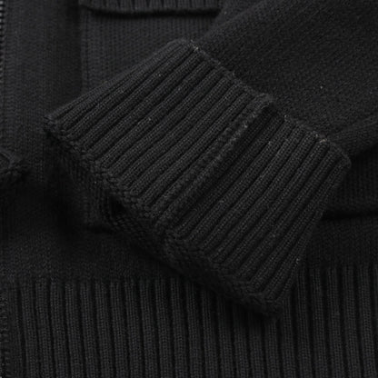 Louis Vuitton Shearling Collar Blouson Rm 241m Zll Hqn 10w Wool Black White