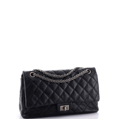 Chanel Reissue 2.55 Flap Bag Quilted Caviar 226