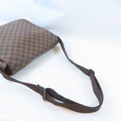 Louis Vuitton Damier Bastille Golden Shoulder Bag Full Color Brown Shoulder Bag N 45258