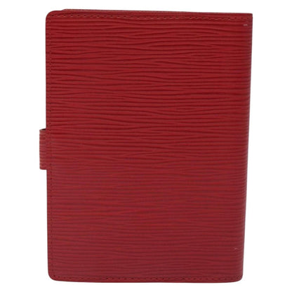 Louis Vuitton Epi Agenda Pm Day Planner Cover Red R 20057 Lv Auth