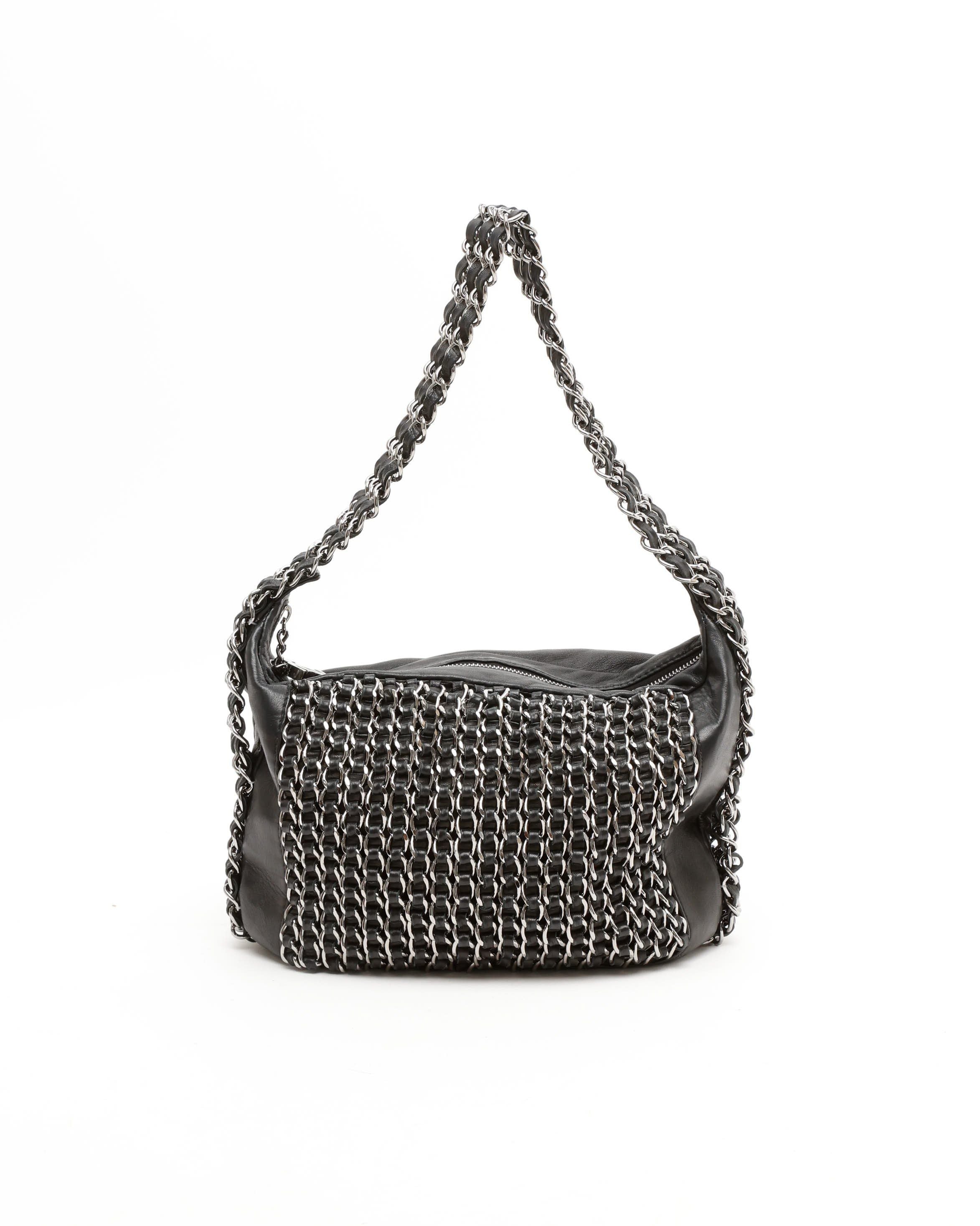 Chanel Triple Chain Hobo Bag
