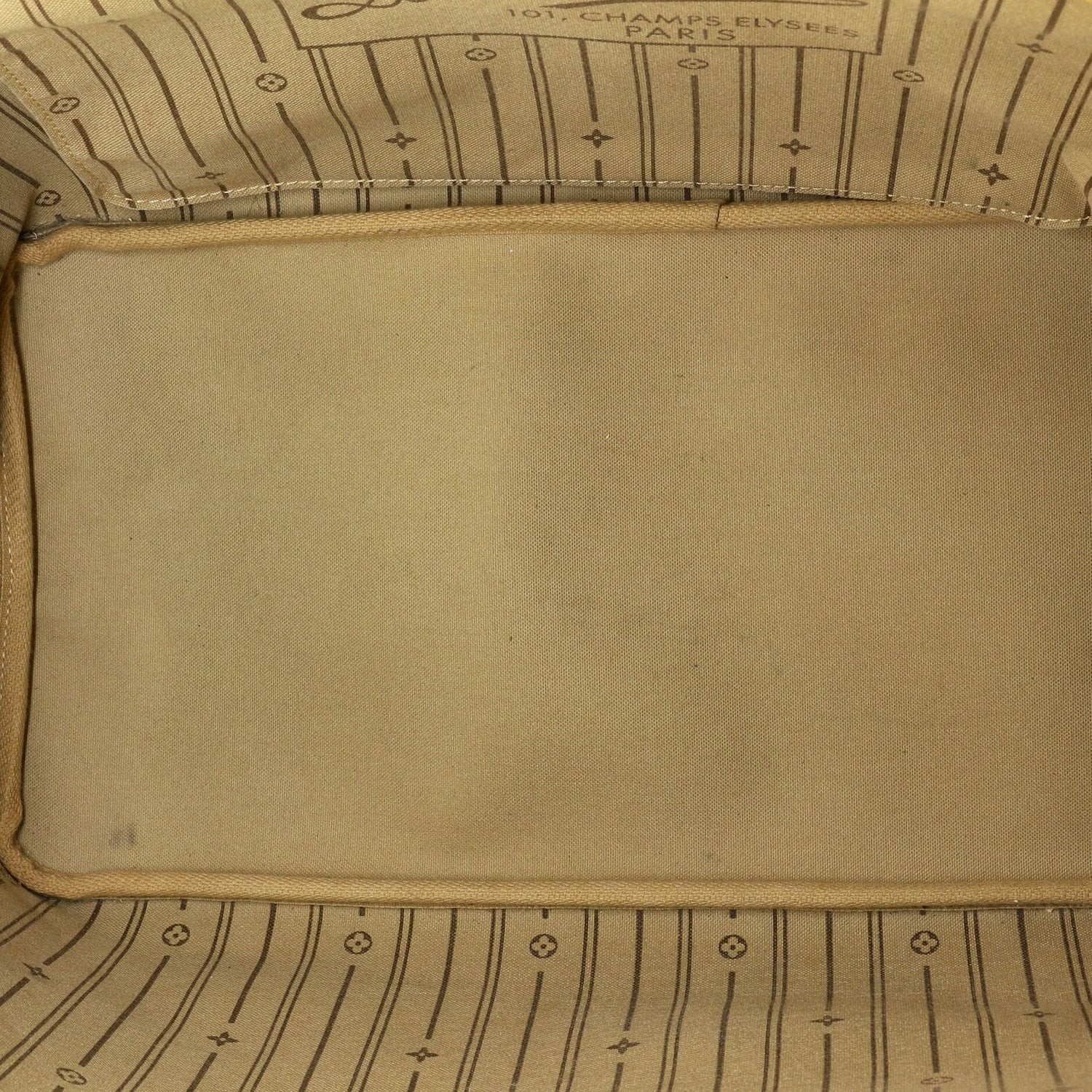 Louis Vuitton Neverfull Nm Tote Monogram Canvas Gm