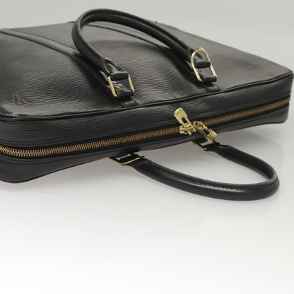 Louis Vuitton Epi Porte Documents Voyage Business Bag Black M 54472 Auth