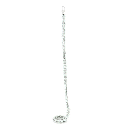 Louis Vuitton Multi Pochette Accessoires Woven Chain Strap Leather And Metal