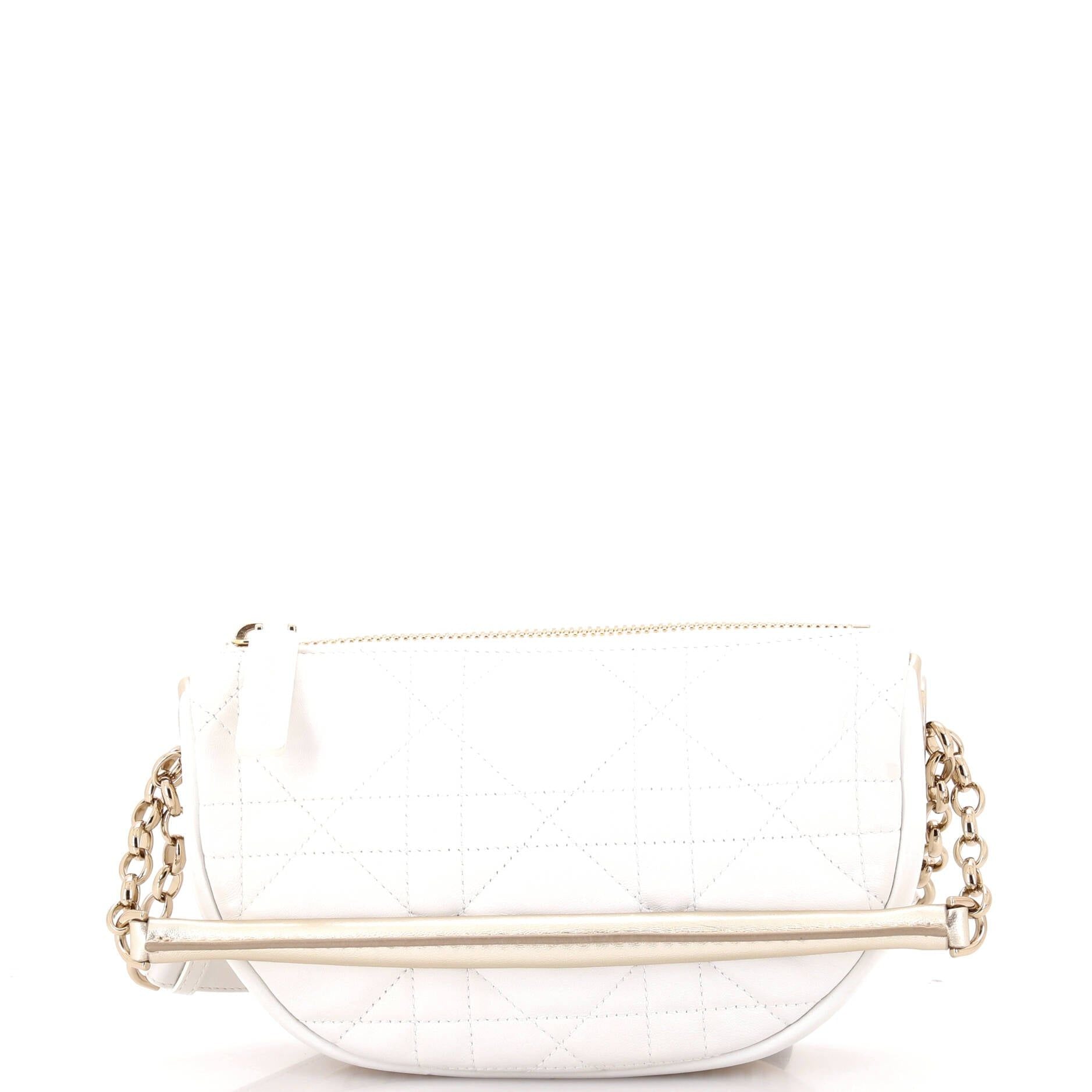 Christian Dior Vibe Hobo Cannage Quilt Lambskin Small