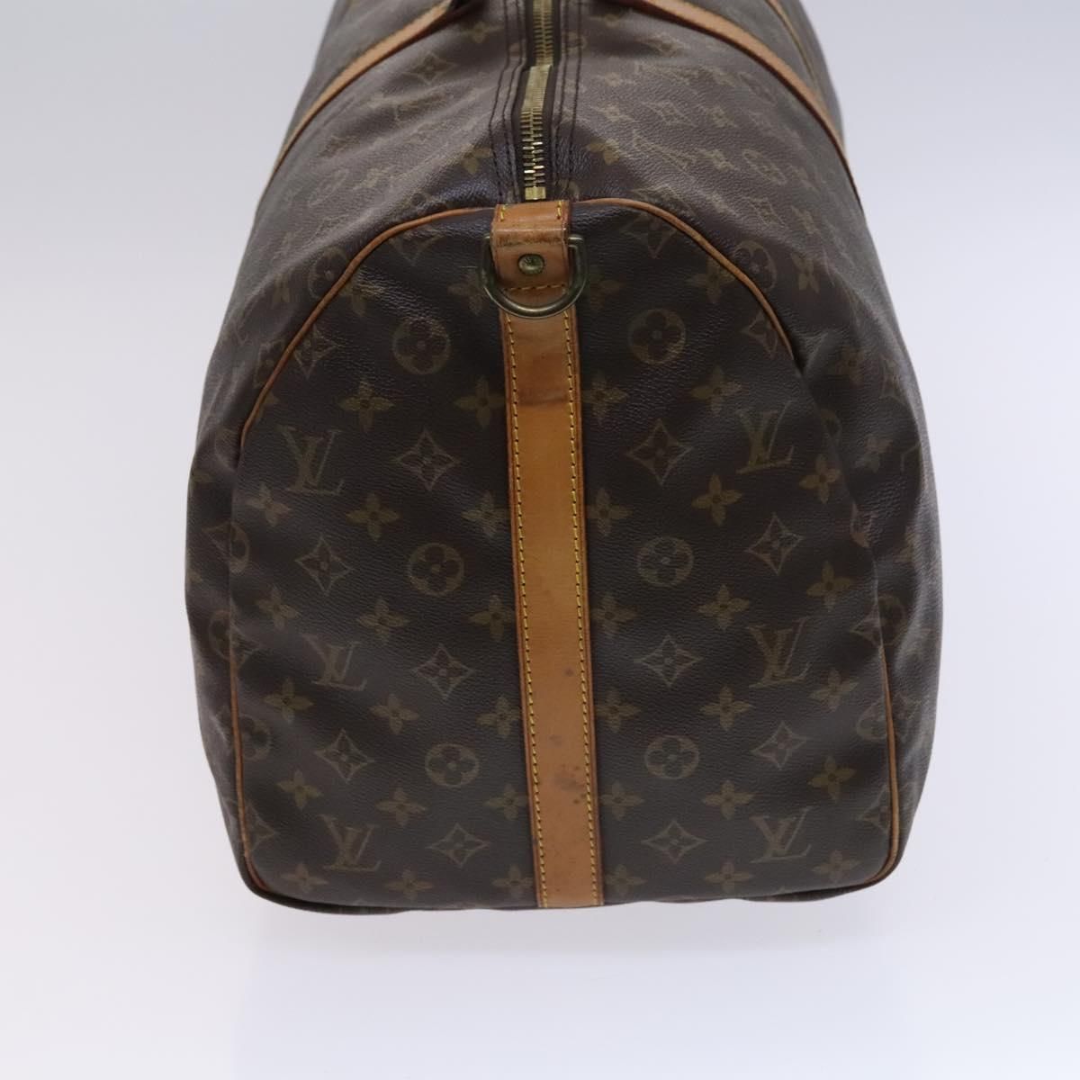 Louis Vuitton Monogram Keepall Bandouliere 55 Boston Bag M 41414 Lv Auth