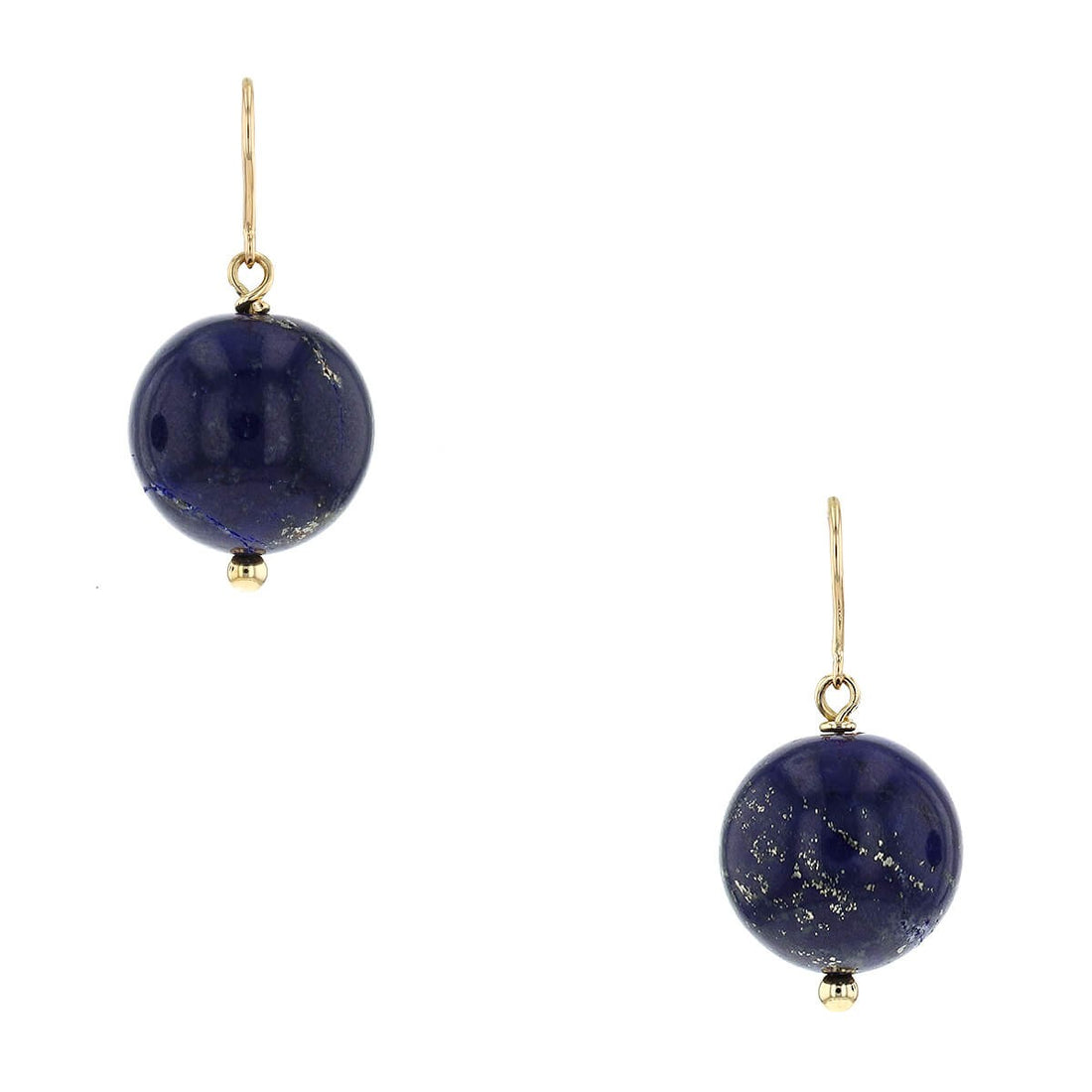 Lapis lazuli and gold earrings