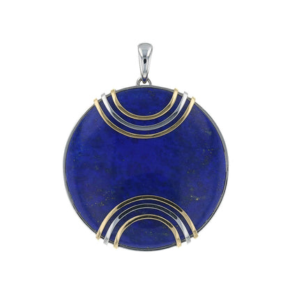 Lapis lazuli and gold necklace