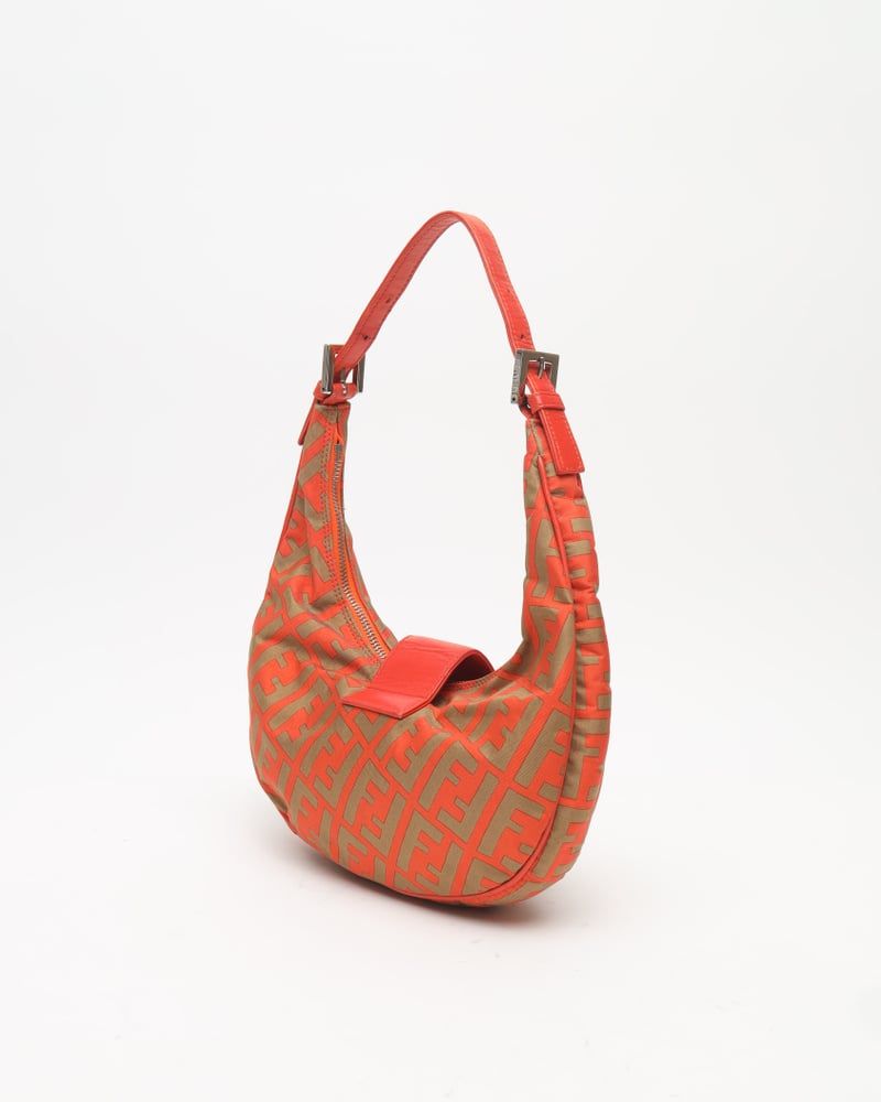 Fendi Zucca Croissant Bag