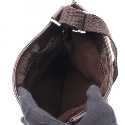 Gucci Gg Canvas Shoulder Bag Beige Brown Canvas 27639