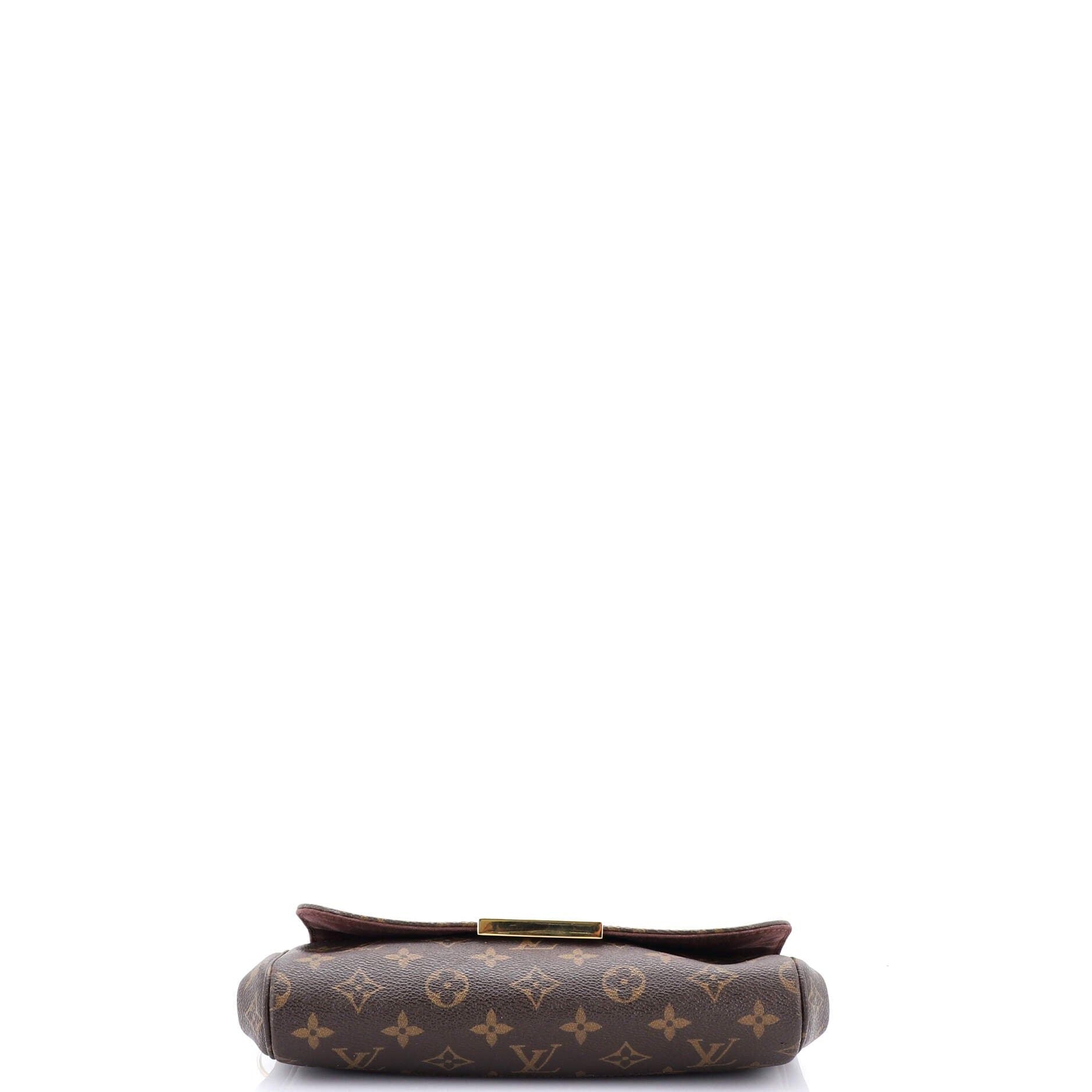 Louis Vuitton Favorite Handbag Monogram Canvas Mm