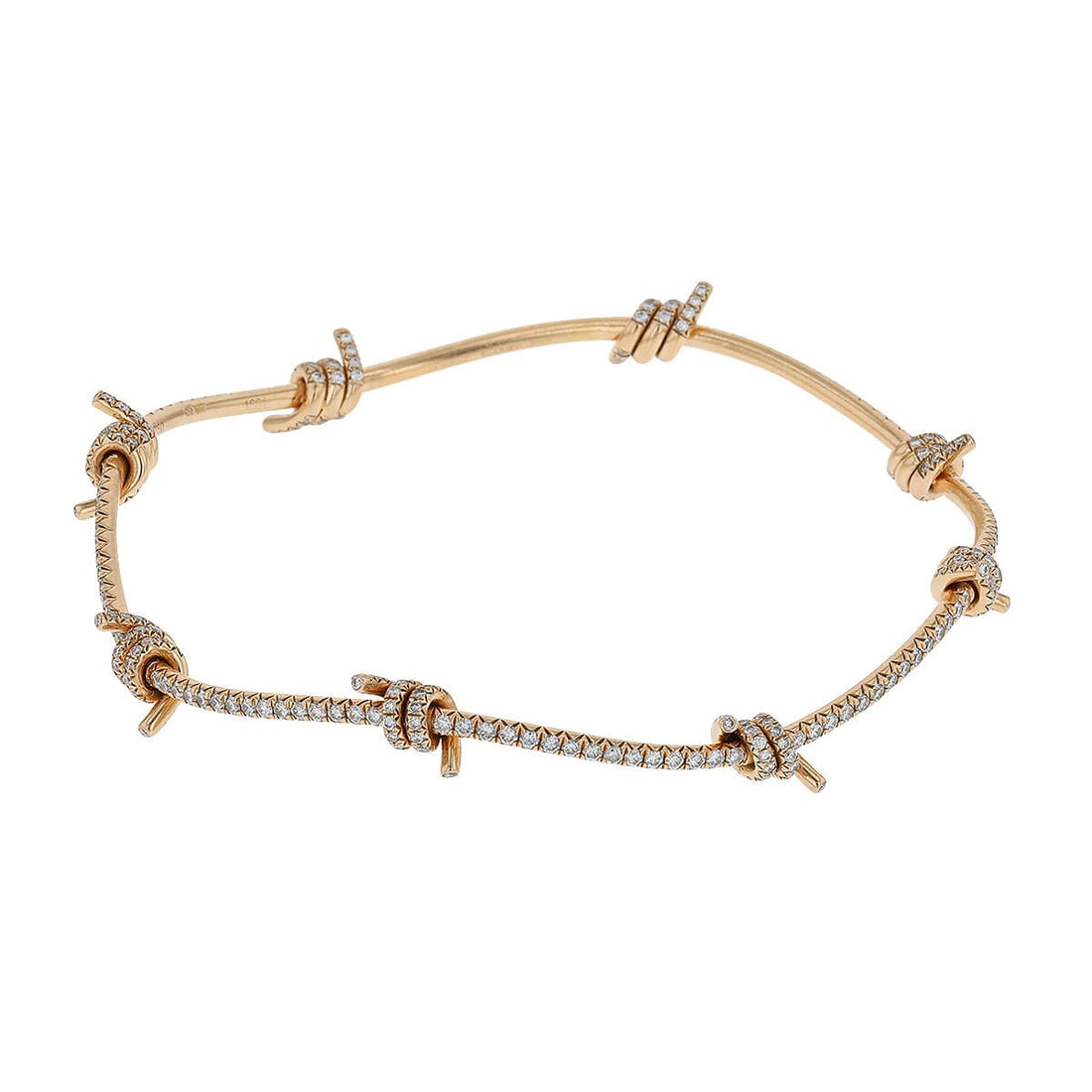 Lorenz Baumer Fil D`Amour diamonds and gold bracelet