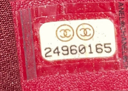 Chanel Boy Flap Bag Chevron Caviar Old Medium