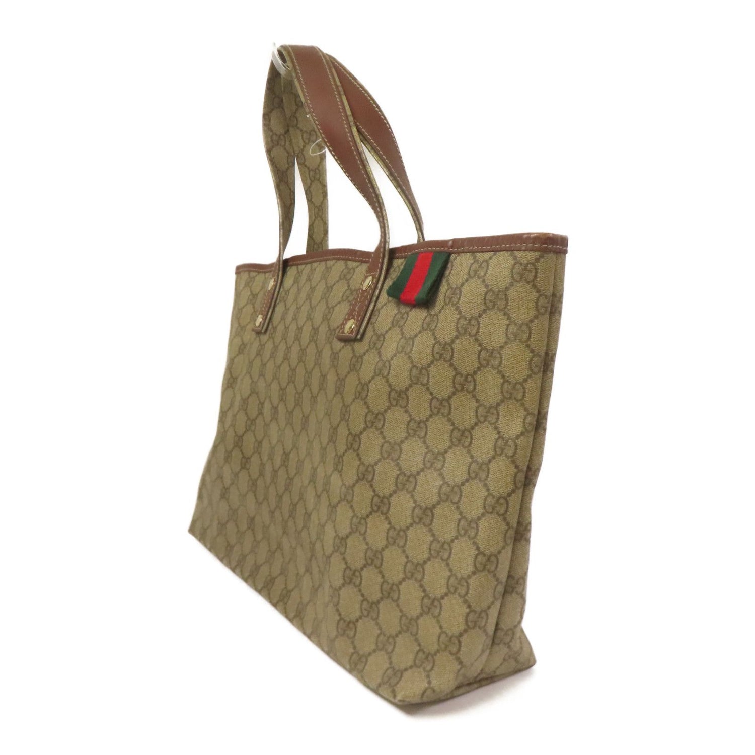 Gucci Signature Web Loop Tote, GG Supreme