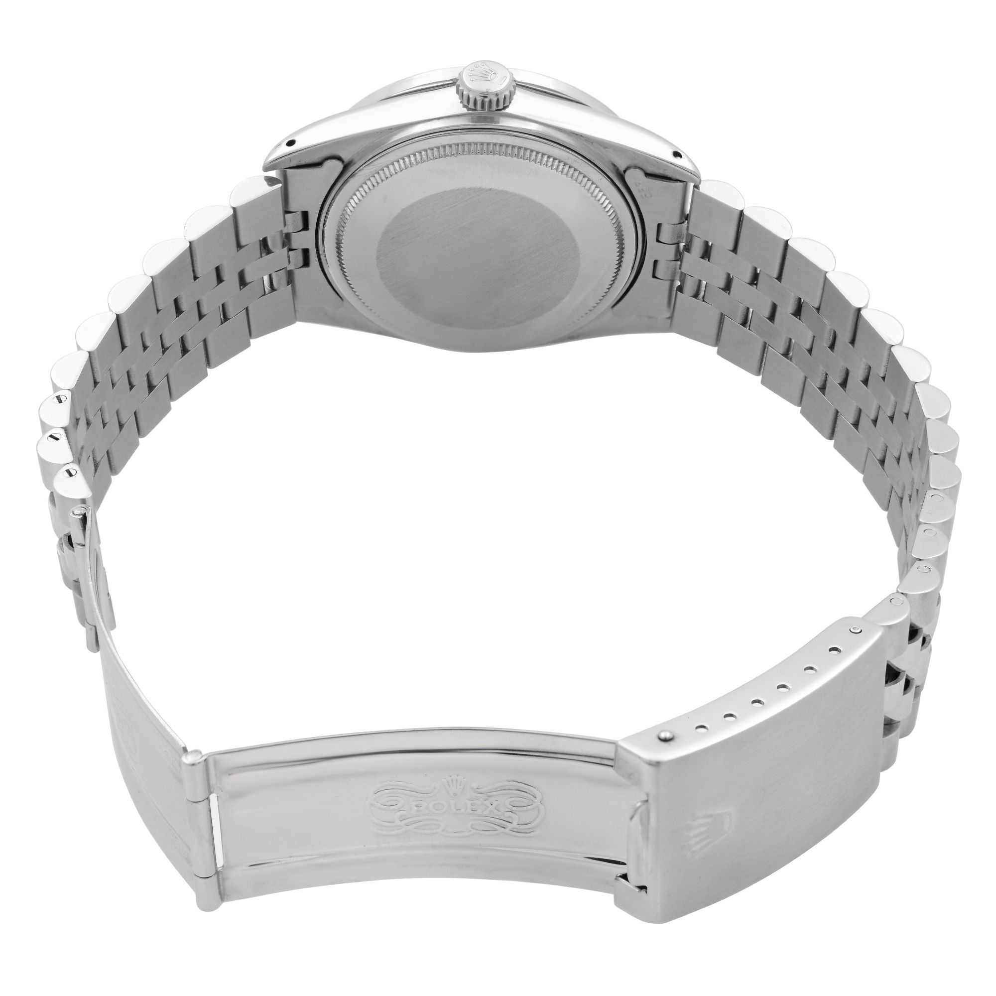 Rolex Datejust Steel 1.20 Cttw Custom Teal Dial Automatic Mens Watch 16014