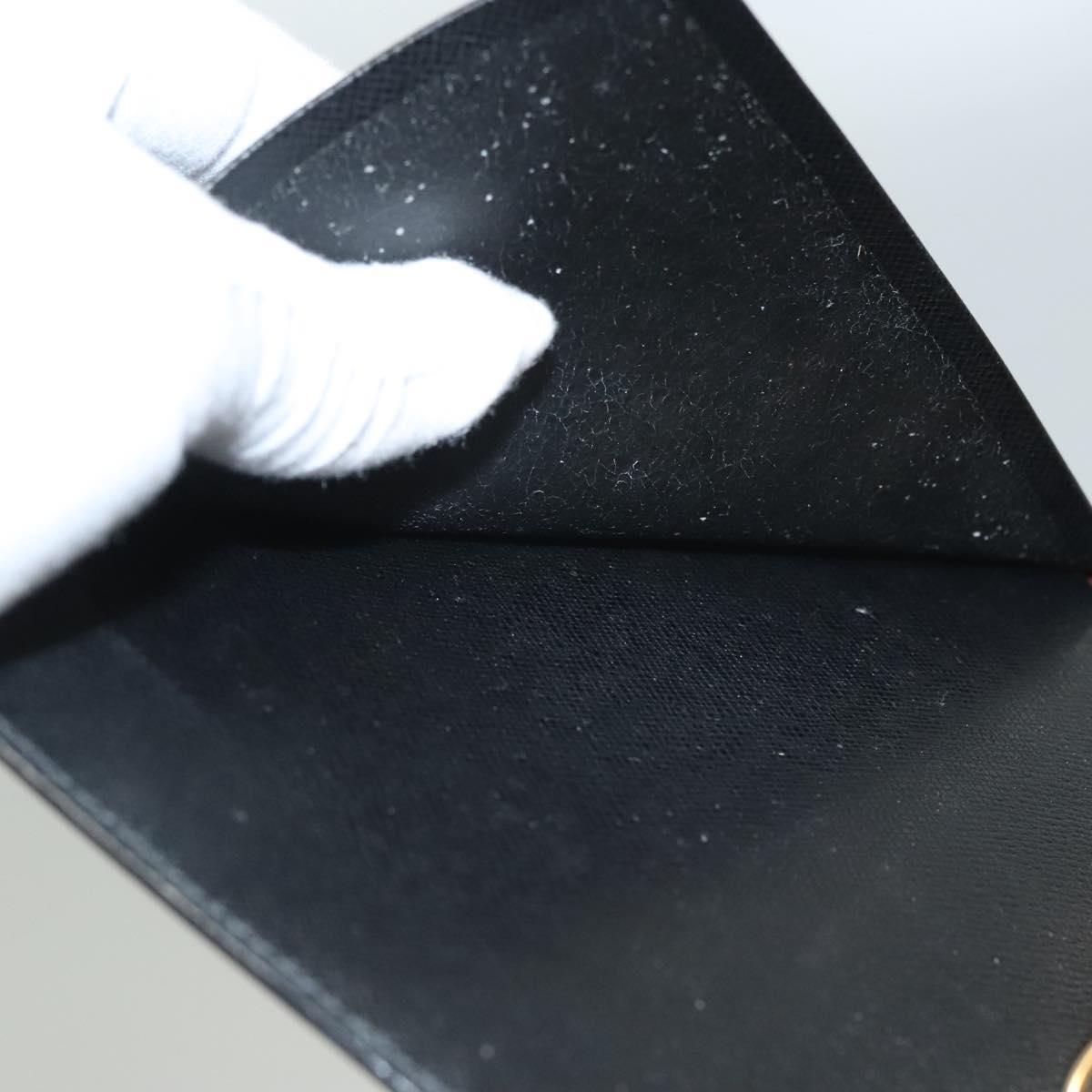 Louis Vuitton Epi Agenda Mm Day Planner Cover Black R 20042 Lv Auth