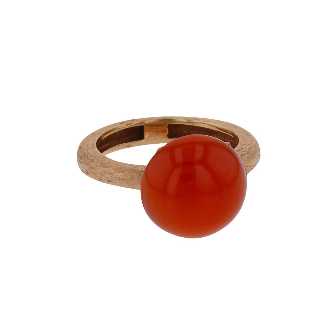 Luis Navarro carnelian and gold ring
