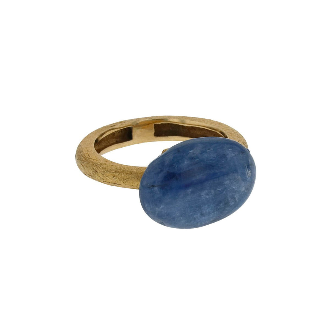 Luis Navarro sapphire and gold ring