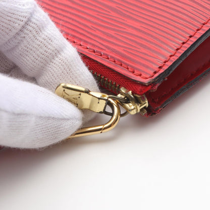 Louis Vuitton Pochette Accessoires Castilian Red Red Handbag M 52957