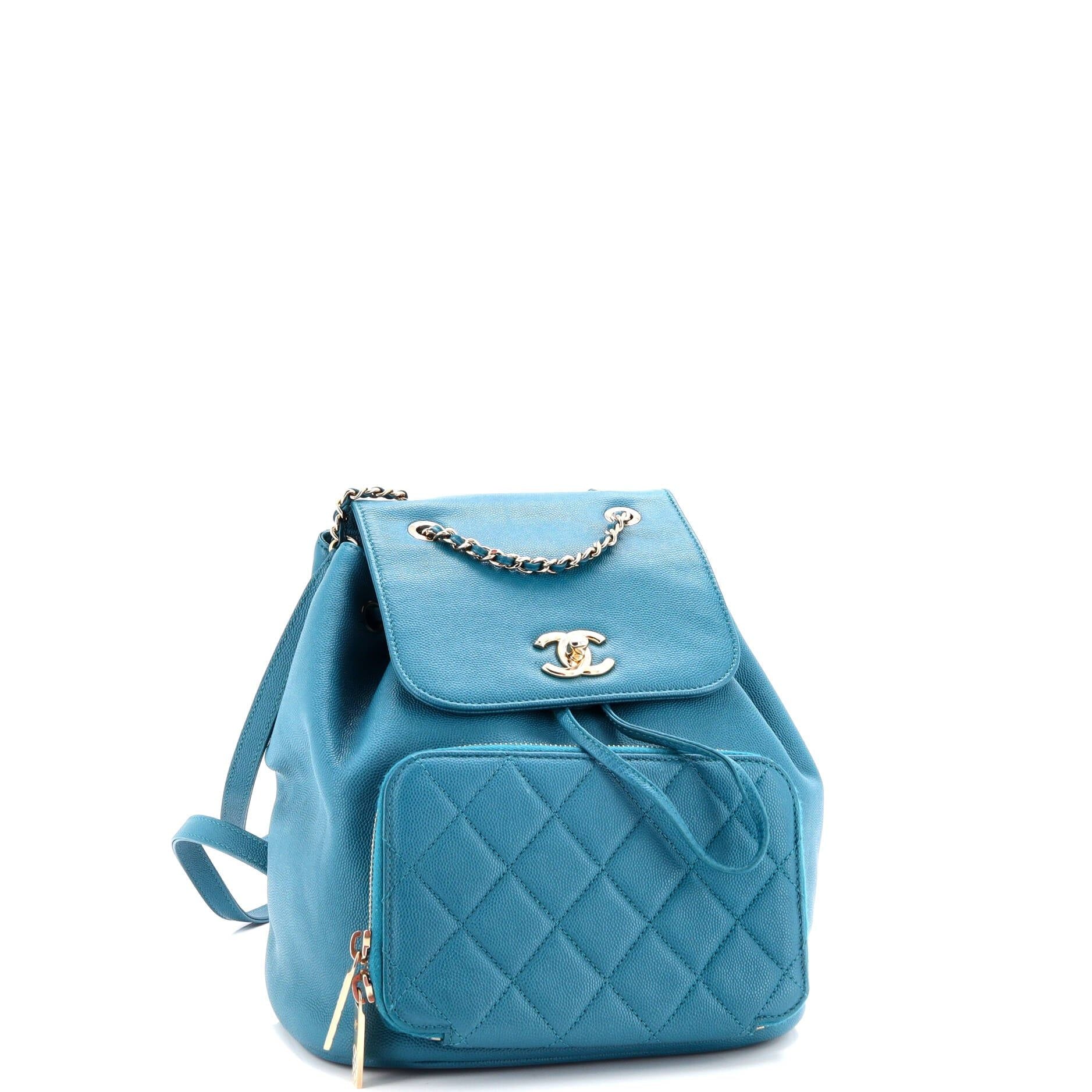 Chanel Business Affinity Backpack Caviar Small