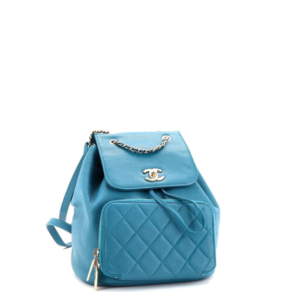 Chanel Business Affinity Backpack Caviar Small
