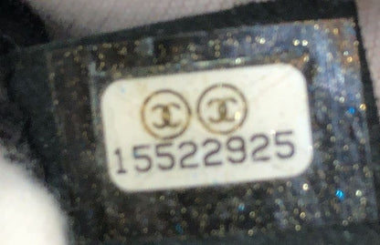 Chanel CC Lock Flap Messenger Bag Tweed Medium