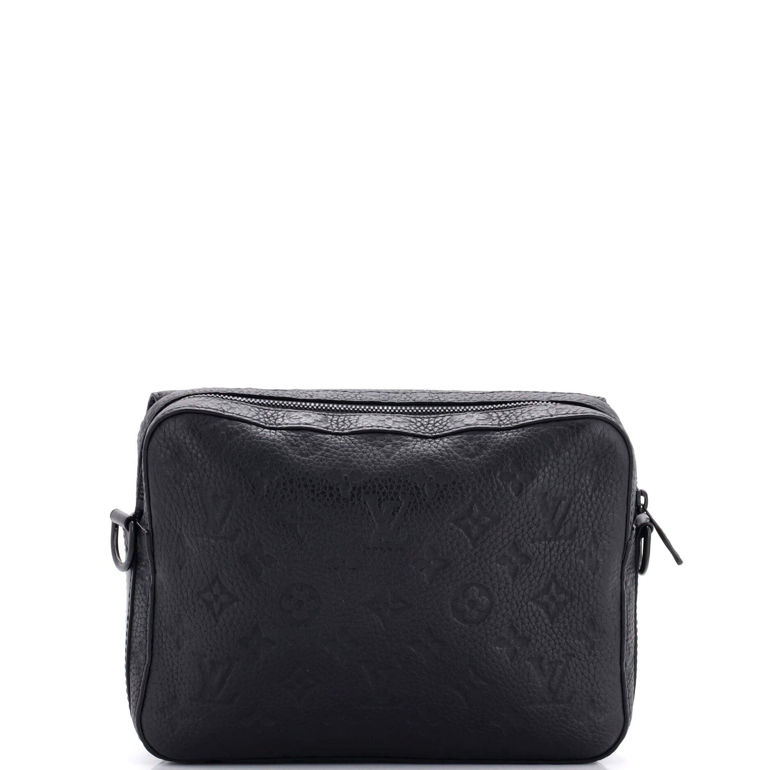 Louis Vuitton Steamer Messenger Bag Monogram Taurillon Leather